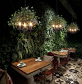 Emory - Vintage Industrial Birdcage Pendant Lamp