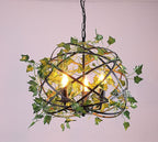 Emory - Vintage Industrial Birdcage Pendant Lamp