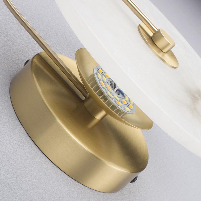 Lalula - Marble Round Wall Lamp